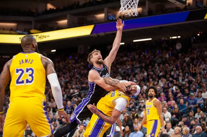 Sacramento Kings vs Lakers Match Player Stats