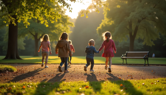 playground in st james park